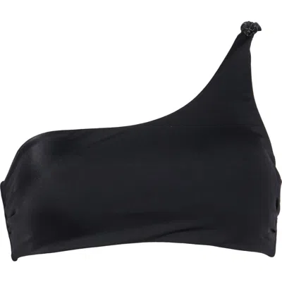 Kurt Geiger London Kensington Asymmetrical One-shoulder Bikini Top