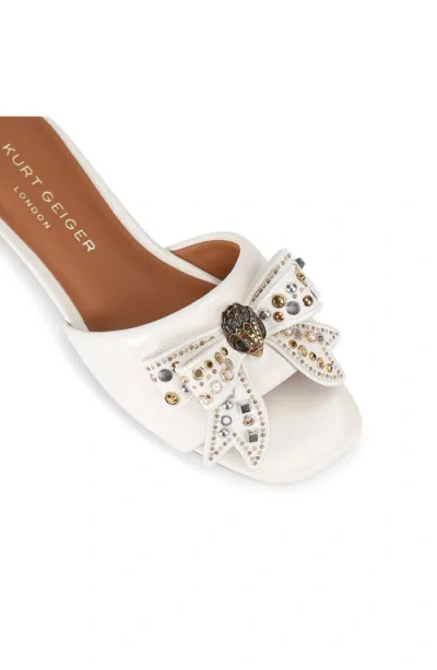 Kurt Geiger London Kensington Bow Slide Sandal
