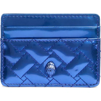 Kurt Geiger London Kensington Card Holder In Blue
