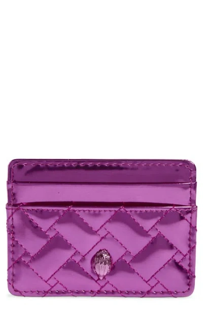 Kurt Geiger London Kensington Card Holder In Pink