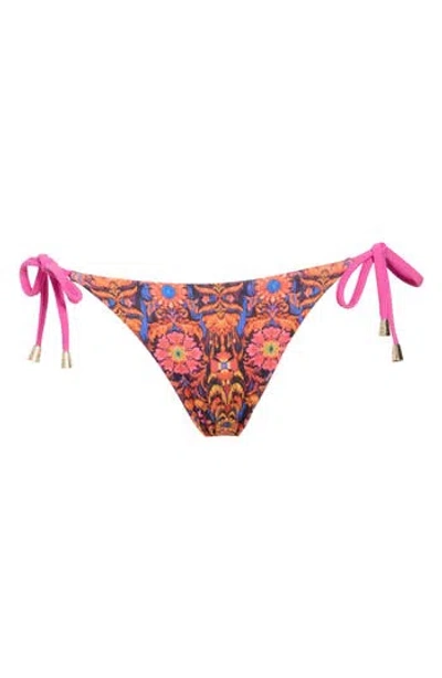 Kurt Geiger London Kensington Cheeky Bikini Bottoms In Multi