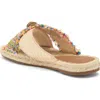 KURT GEIGER KURT GEIGER LONDON KENSINGTON ESPADRILLE SLIDE SANDAL