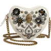 Kurt Geiger London Kensington Heart & Flowers Crossbody Bag