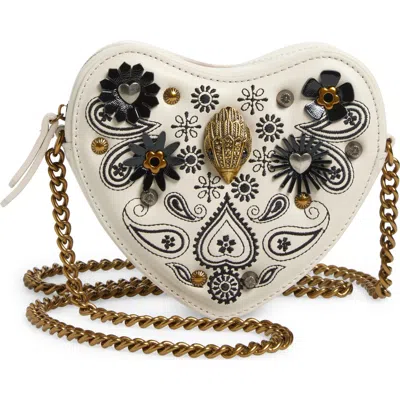 Kurt Geiger London Kensington Heart & Flowers Crossbody Bag