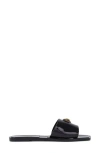 Kurt Geiger London Kensington Jelly Slide Sandal In Black