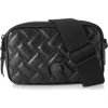 Kurt Geiger Womens Black Kensington Quilted Leather Camera Bag In Black