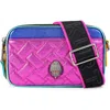 Kurt Geiger London Kensington Leather Camera Crossbody Bag