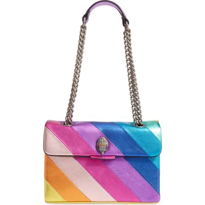 Kurt Geiger Kensington Xxl Leather Shoulder Bag In Open Misce