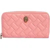 Kurt Geiger London Kensington Leather Zip Wallet In Multi