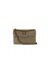 Kurt Geiger Kensington Small Chain Shoulder Bag In Brown