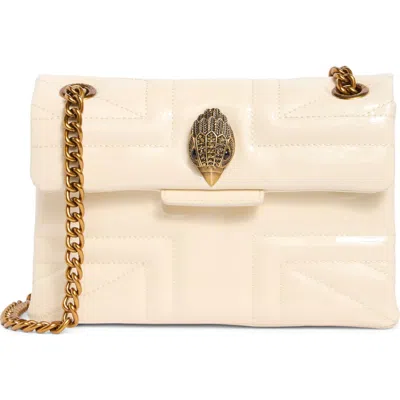 Kurt Geiger London Kensington Mini Quilted Crossbody Bag In White