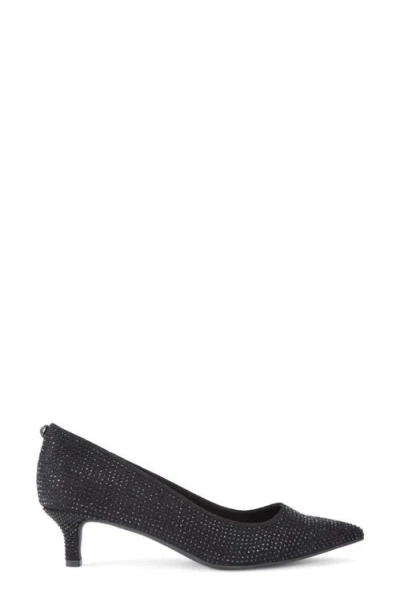 Kurt Geiger London Kensington Pointed Toe Pump In Black