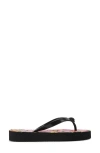 Kurt Geiger London Kensington Q Flip Flop In Charcoal