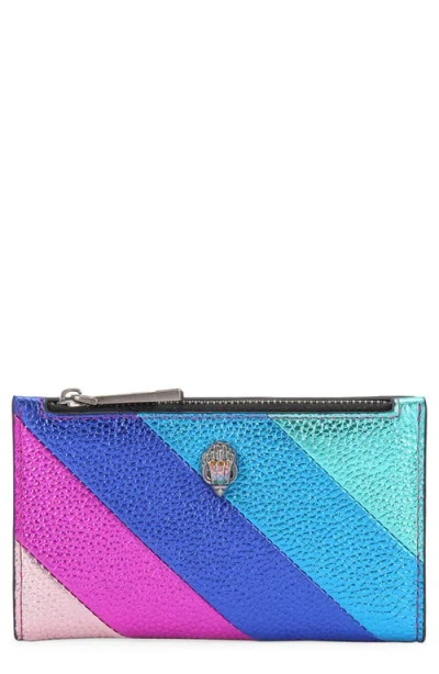 Kurt Geiger London Kensington Quilted Leather Bifold Wallet In Multi