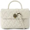 Kurt Geiger London Kensington Quilted Leather Top Handle Bag