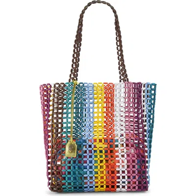 Kurt Geiger London Kensington Rainbow Beaded Shopper