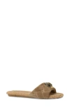 Kurt Geiger London Kensington Slide Sandal In Brown