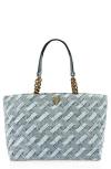 Kurt Geiger London Kensington Soft Denim Shopper Bag