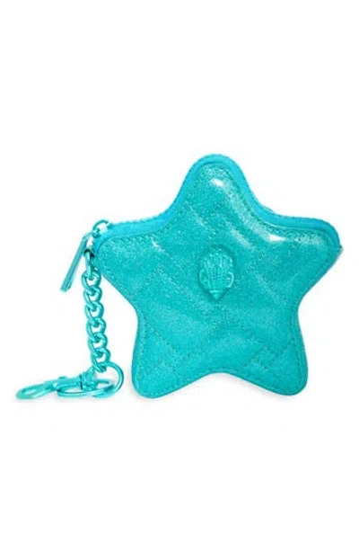 Kurt Geiger London Kensington Star Bag Charm In Blue