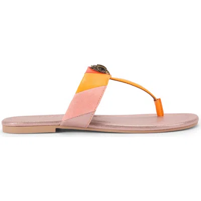 Kurt Geiger London Kensington T-strap Sandal In Multi