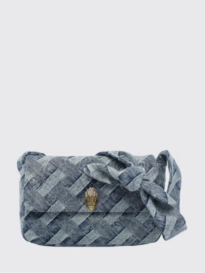 Kurt Geiger London Shoulder Bag Woman Color Denim In Pattern