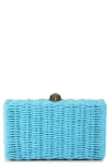 Kurt Geiger London Kensington Woven Frame Clutch
