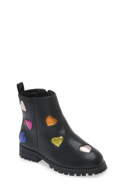 Kurt Geiger Girls' Chelsea Love Boots - Toddler, Little Kid, Big Kid In Black Multi