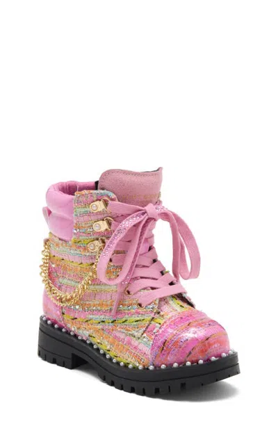 Kurt Geiger London Kids' Mini Chelsea Combat Boot In Multi