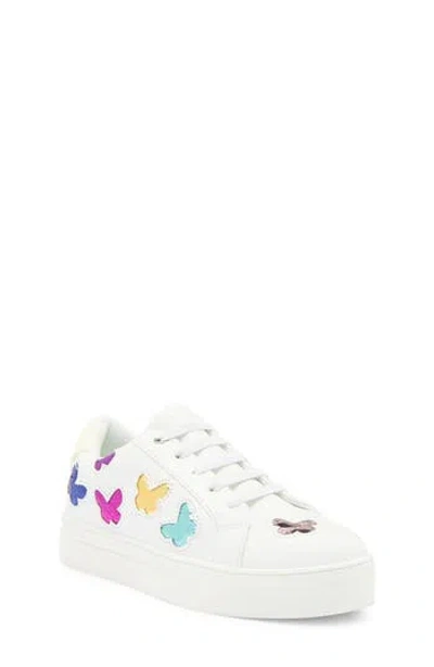 Kurt Geiger London Kids' Mini Lane Butterfly Sneaker In Multi