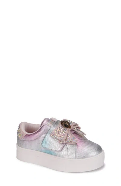 Kurt Geiger London Kids' Mini Laney Bow Sneaker In Multi