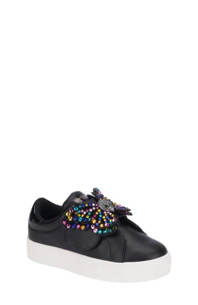 Kurt Geiger London Kids' Mini Laney Butterfly Sneaker In Black