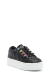 Kurt Geiger London Kids' Mini Liviah Slip-on Sneaker In Black Multi