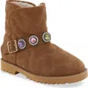 Kurt Geiger London Kids' Mini Orson Bootie In Brown