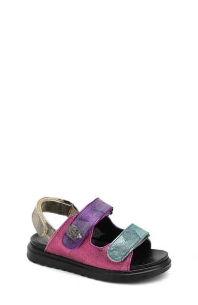 Kurt Geiger London Kids' Mini Orson Slingback Sandal In Blue