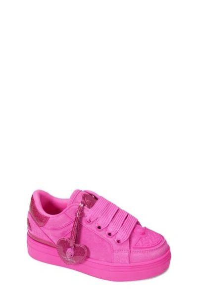 Kurt Geiger London Kids' Mini Southbank Sneaker In Pink