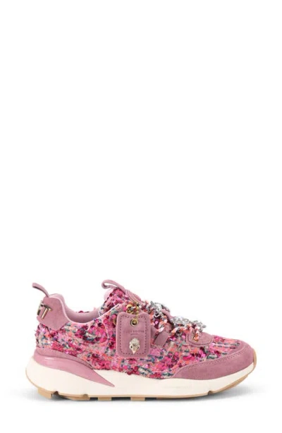 Kurt Geiger London Kurt Chunky Sole Sneaker In Pink