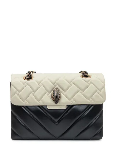 Kurt Geiger London  Two-tone Quilted Kensington Bag In Multi