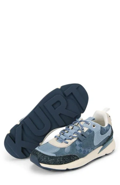 Kurt Geiger London Kurt Runner Sneaker In Blue