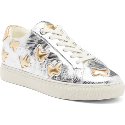 Kurt Geiger London Lane Butterfly Sneaker (women) In Silver