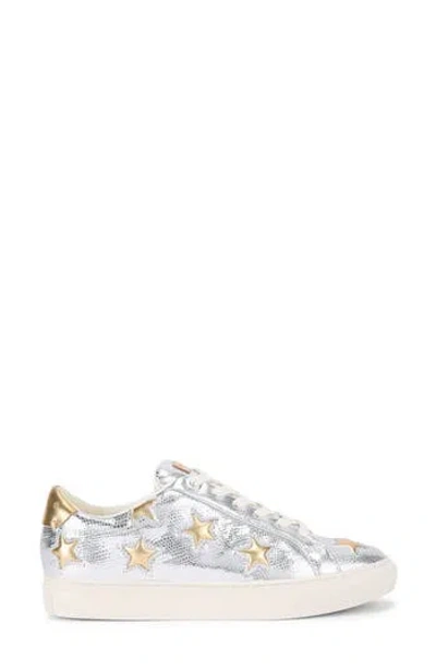 KURT GEIGER KURT GEIGER LONDON LANE STAR SNAKESKIN EMBOSSED SNEAKER