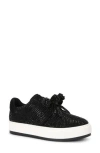 Kurt Geiger Laney Bow-embellished Fabric Low-top Trainers