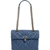 Kurt Geiger London Large Brixton Lock Leather Shoulder Bag