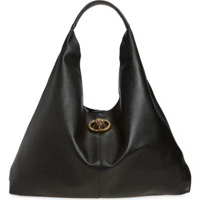 Kurt Geiger London Large Chelsea Slouch Hobo Bag In Black