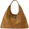 Kurt Geiger Large Chelsea Crystal-embellishment Tote Bag In Brown