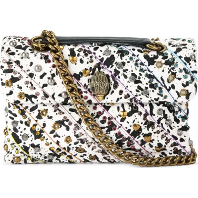 Kurt Geiger London Large Genuine Calf Hair Convertible Shoulder Bag