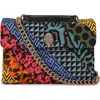 Kurt Geiger London Large Kensington Genuine Calf Hair Convertible Shoulder Bag