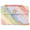 Kurt Geiger London Large Kensington Sequin Convertible Shoulder Bag In Multi