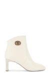Kurt Geiger London Leather Bootie In Brown