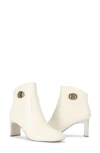 Kurt Geiger London Leather Bootie In Natural