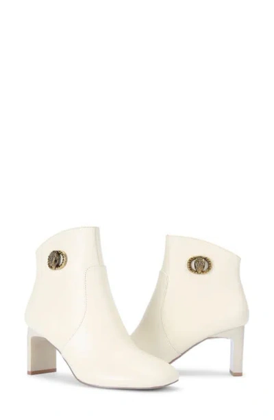 Kurt Geiger London Leather Bootie In Natural
